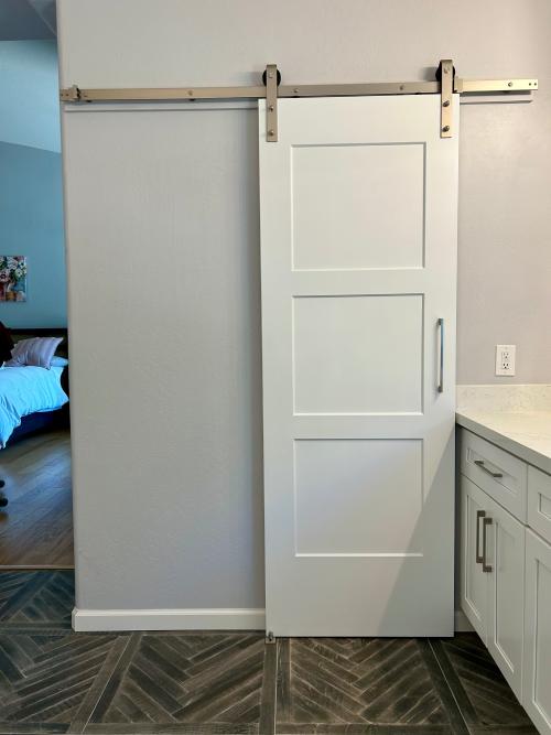 Closet door installation by Arizona Doors