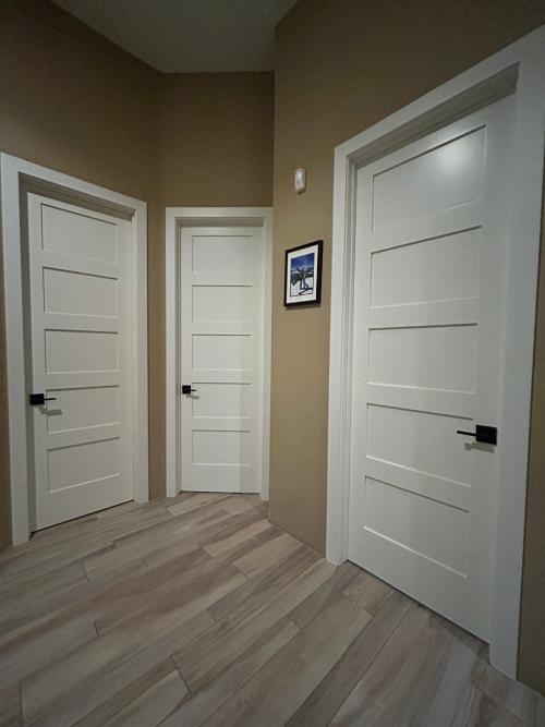 Pre-hung door installation by Arizona Doors